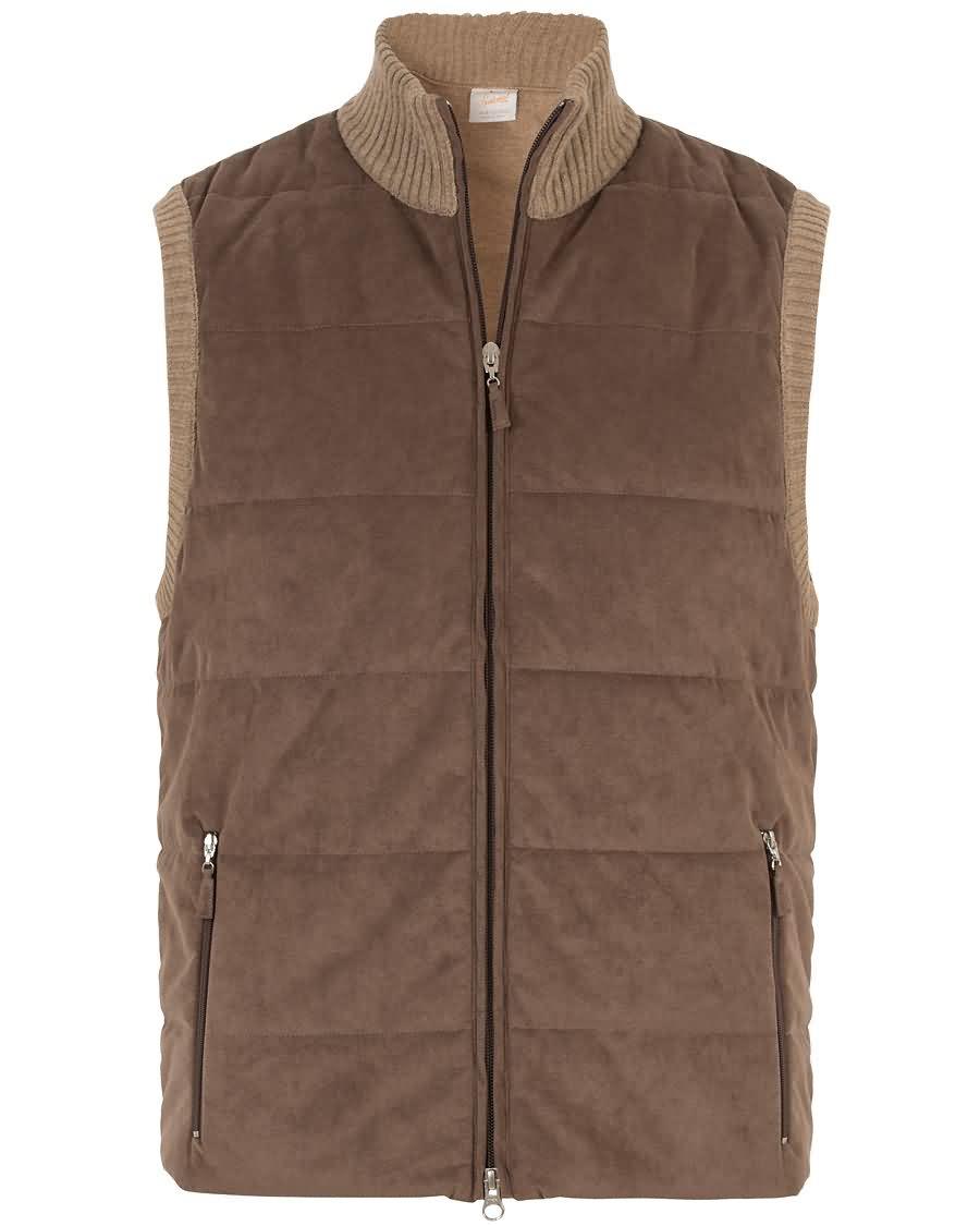 gran sasso woolsuede vest brown Selger Billige Klær 80rih